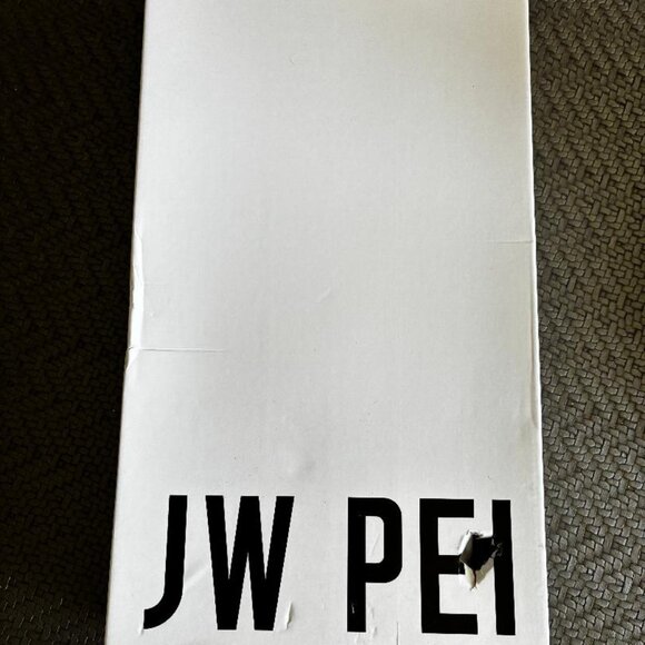 JW Pei Laura Faux Suede Woven Shoulder Bag-Olive-New with Tag, Box and Dustbag - Picture 7 of 8